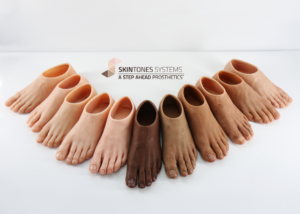 Silicone Feet for prosthetics